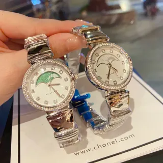Bvlgari Divas’ Dream Moonphase Diamond Bezel Quartz Watch
