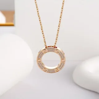 Cartier Juste un Clou Circular Pavé Necklace