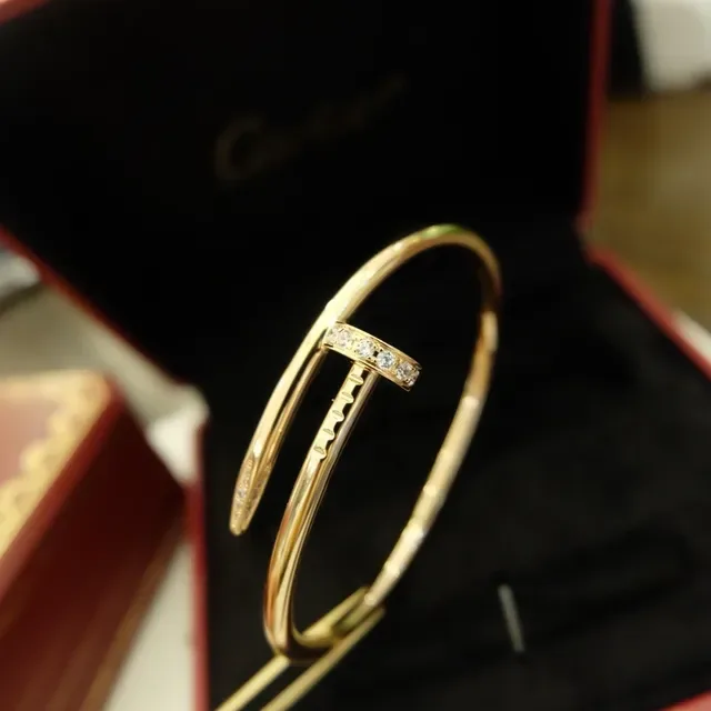 Cartier Juste un Clou Gold Pavé Diamond Bracelet 2