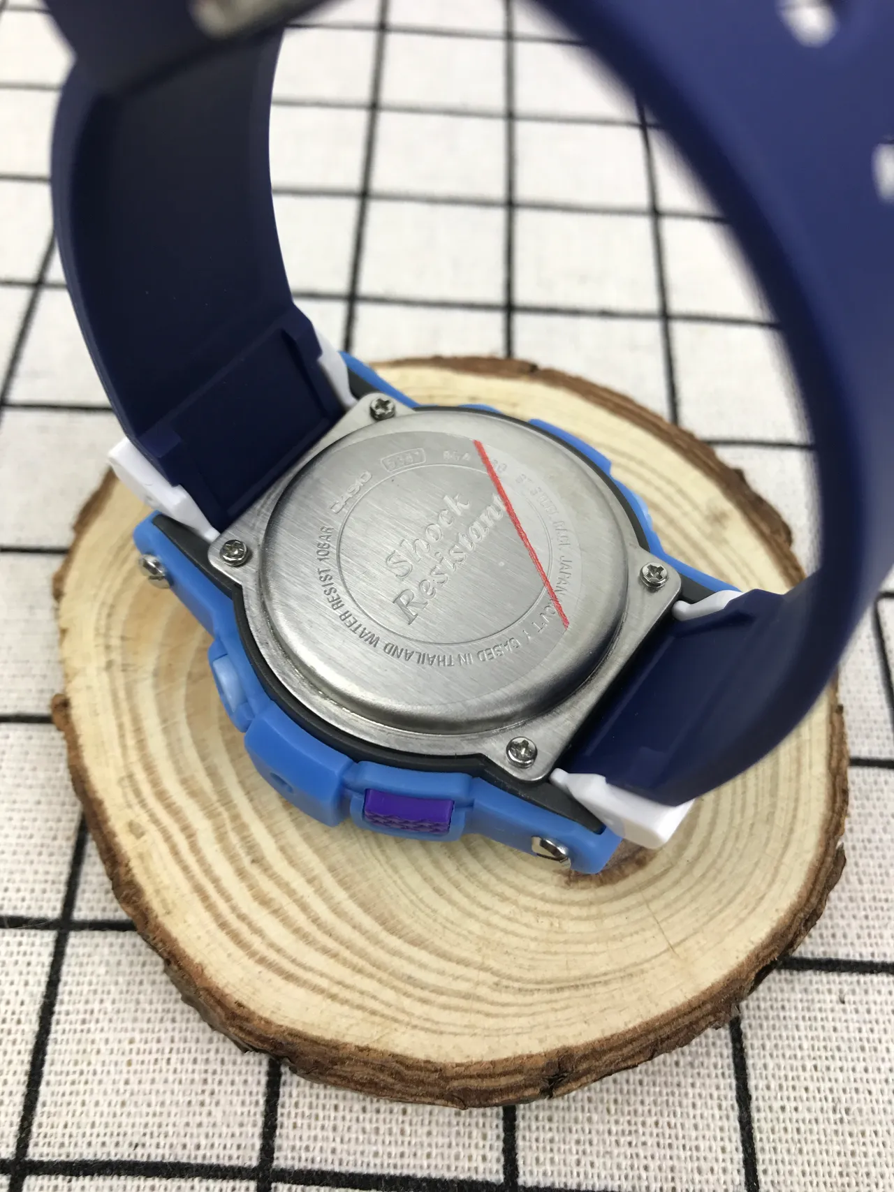 Casio Baby-G Bleu clair Résine Analogique-numérique Montre sport 2