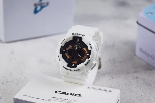 Casio Baby-G White Resin Sports Watch 2