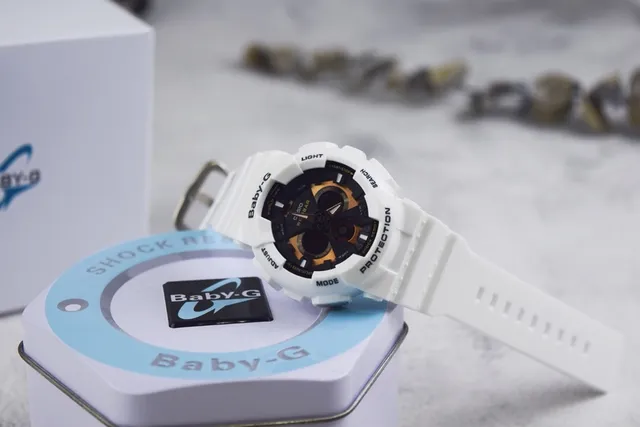 Casio Baby-G White Resin Sports Watch 5
