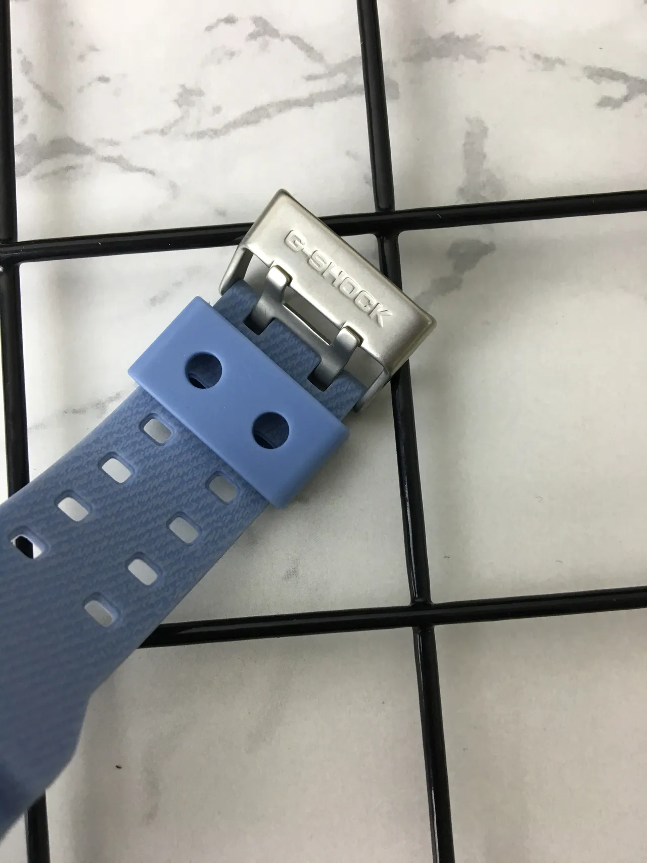 Casio Blue White Light Resin Case Analog-Digital Hybrid Dial Watch 4