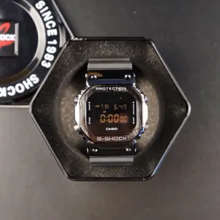 Casio G-Shock DW-5600 أسود ريزين ساعة رقمية رياضية