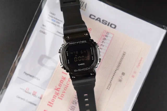 Casio G-Shock DW-5600 أسود ريزين ساعة رقمية رياضية 5