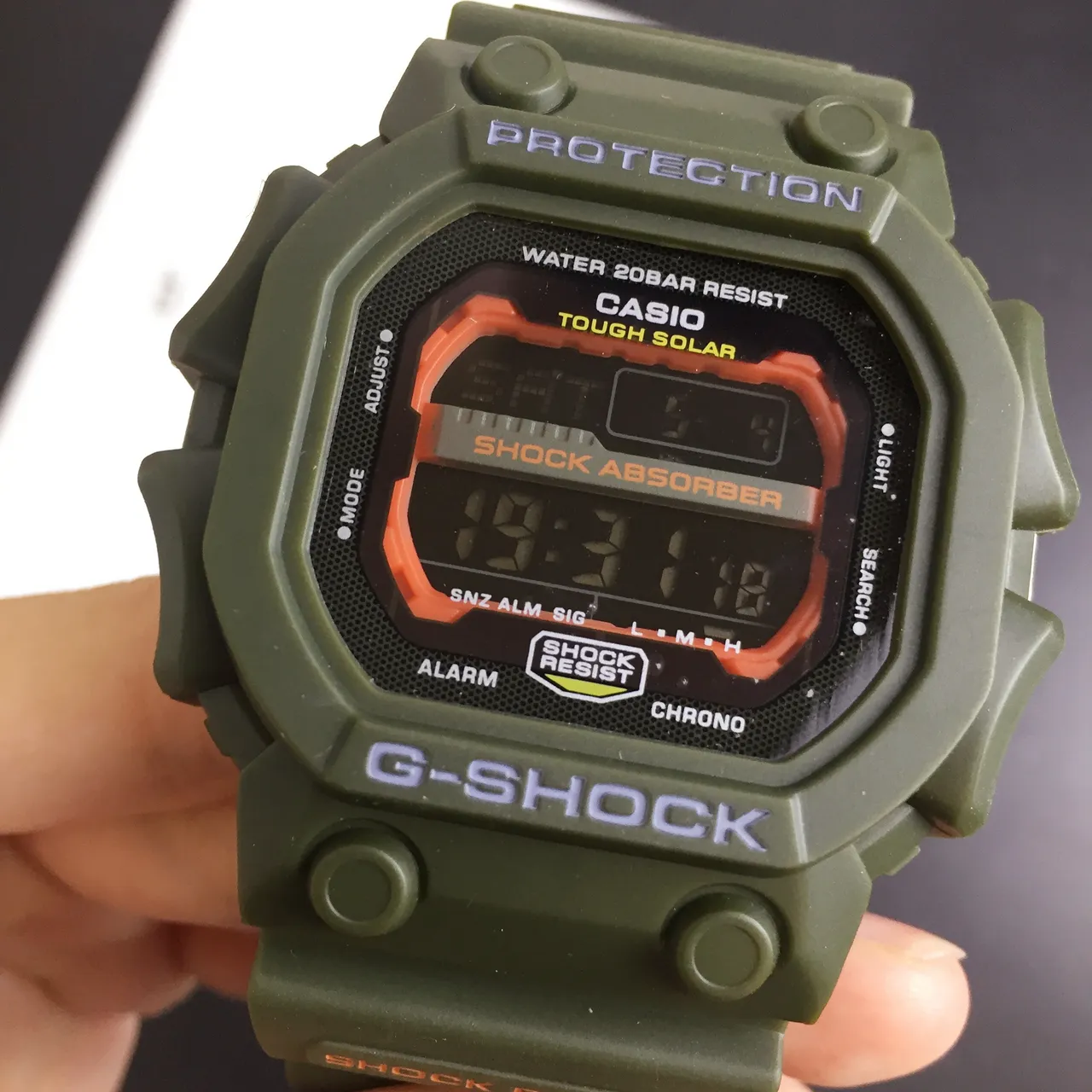Casio G-Shock DW-5600 Vert Olive Montre Sportive 6
