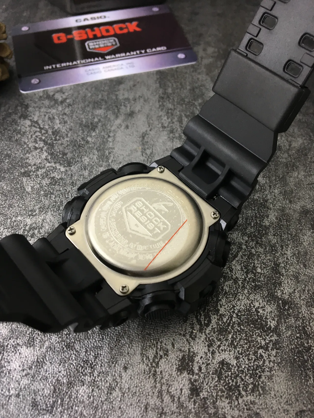 Casio G-Shock GA-100 أسود وذهبي ساعة رياضية 3