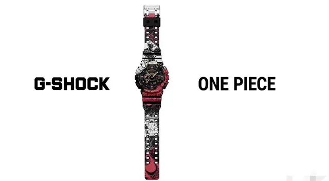 Casio G-Shock GA-100 Montre sportive florale rose noir 5
