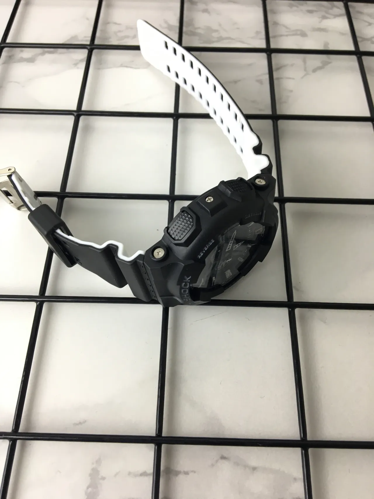 Casio G-Shock GA-100 Noir Mat Analogique-Digital Montre Sport 3