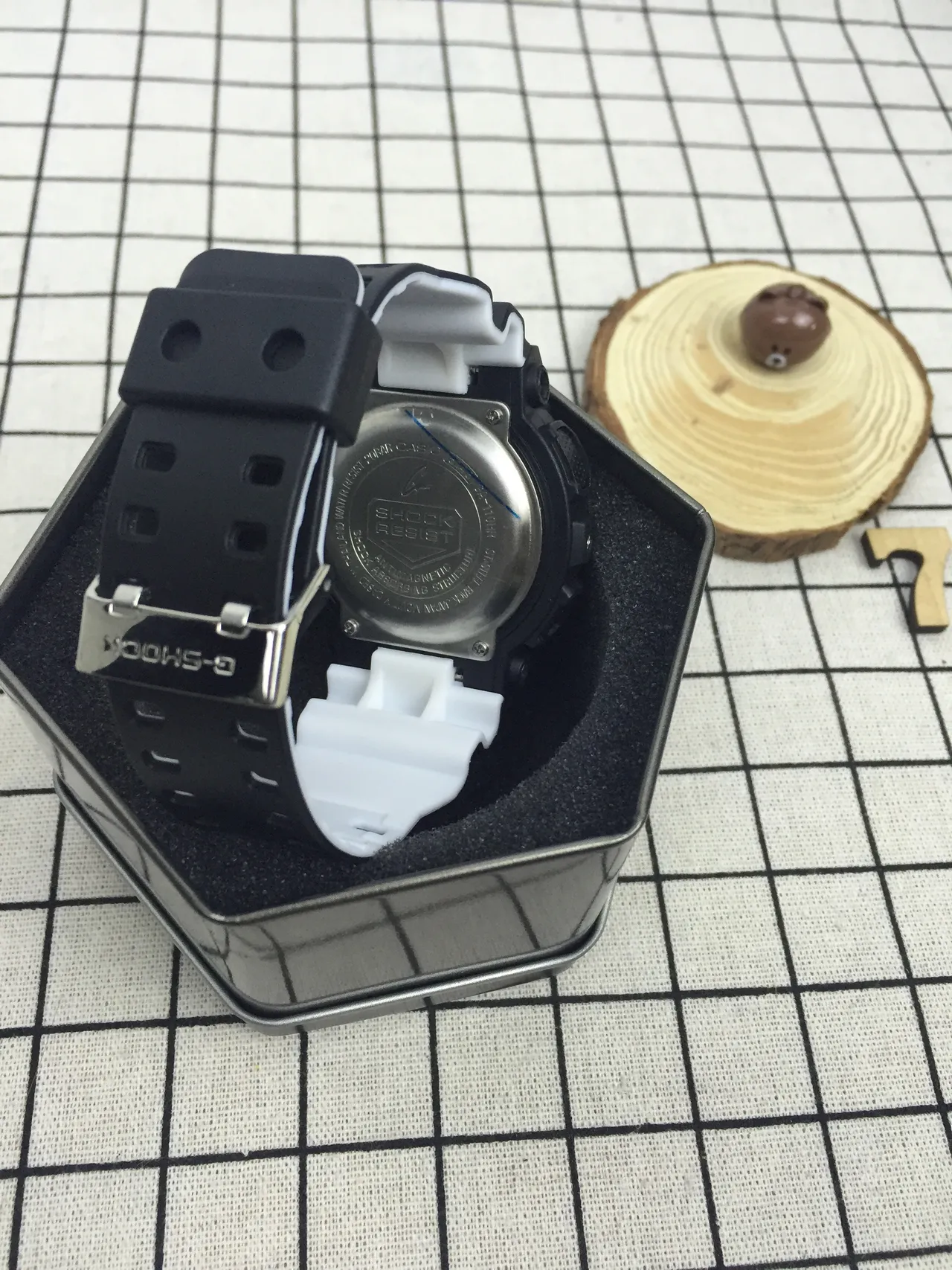 Casio G-Shock GA-100 Noir Mat Analogique-Digital Montre Sport 6