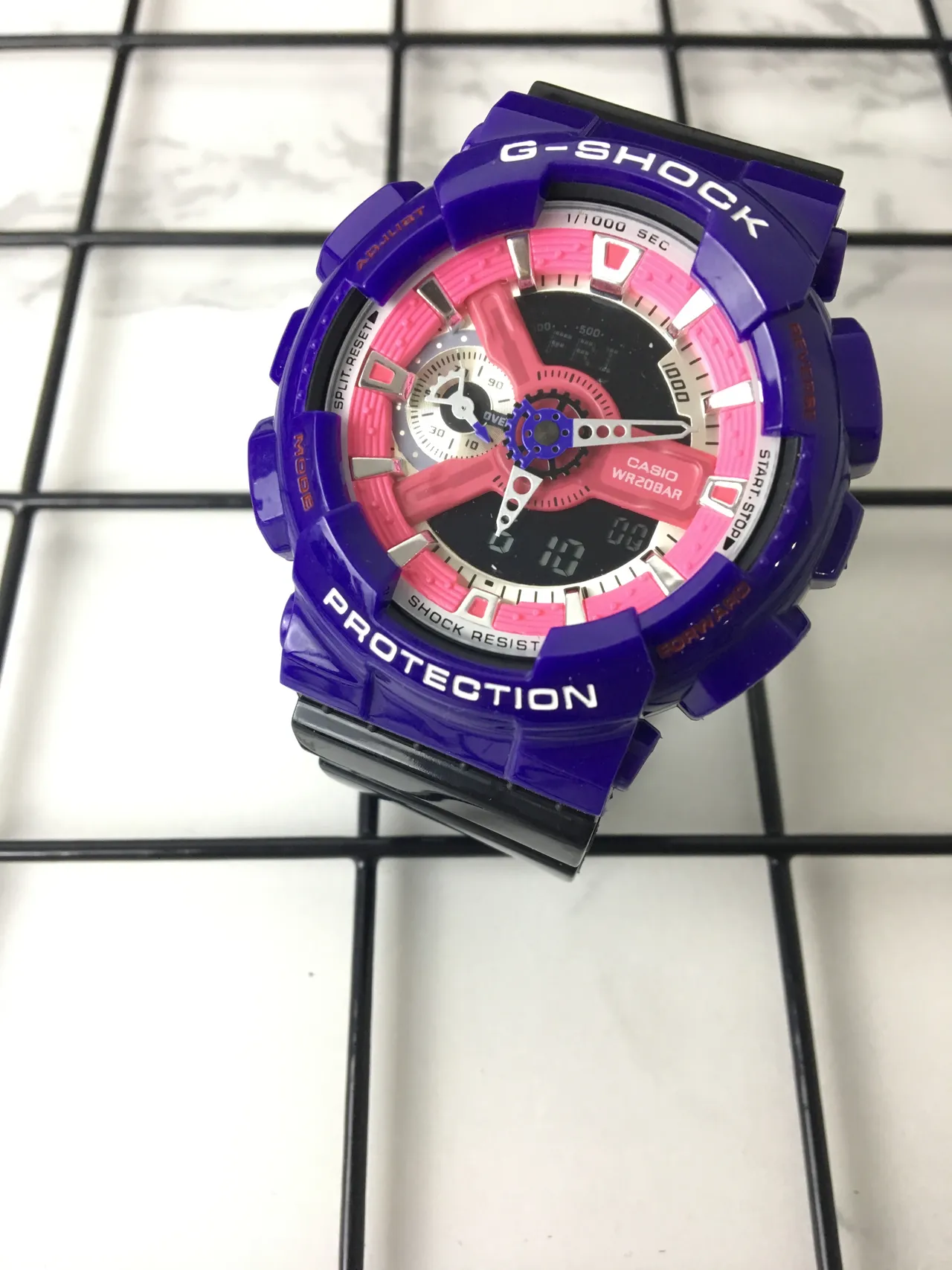 Casio G-Shock GA-110 Purple and Pink Analog-Digital Sports Watch 2