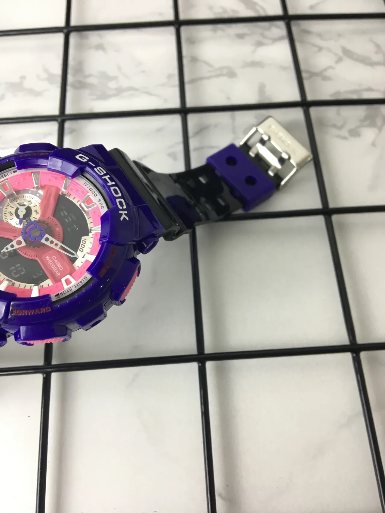 Casio G-Shock GA-110 Purple and Pink Analog-Digital Sports Watch 4