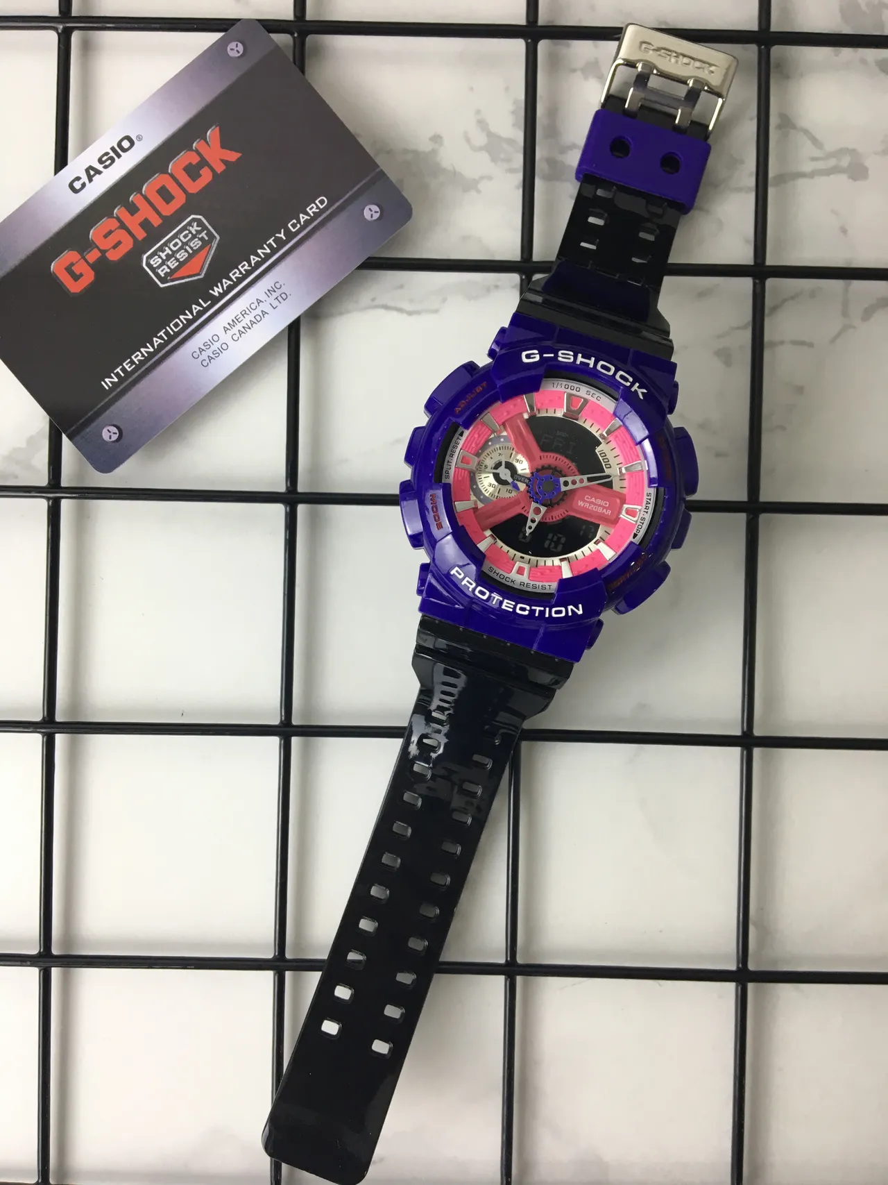 Casio G-Shock GA-110 Purple and Pink Analog-Digital Sports Watch 6