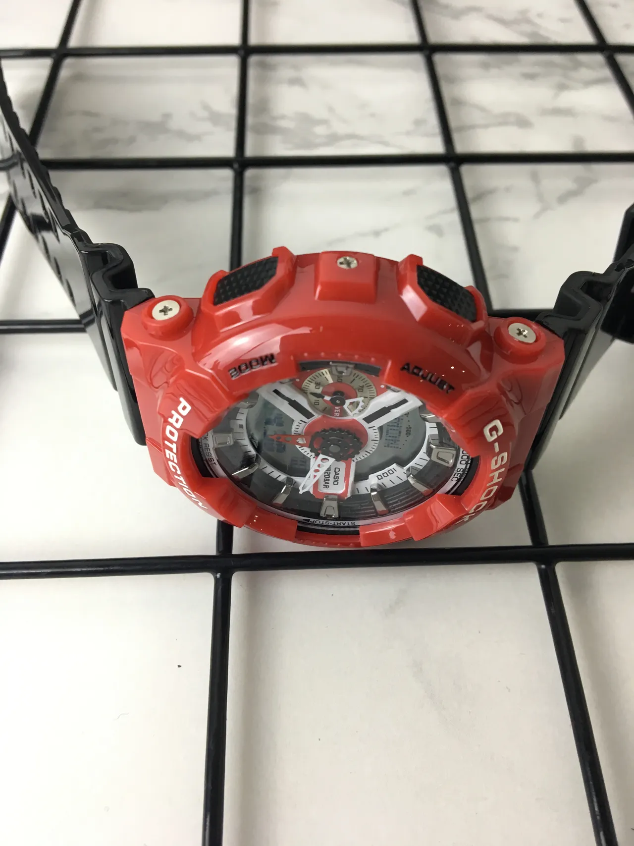 Casio G-Shock GA-110 Rojo Reloj Deportivo Protector 5