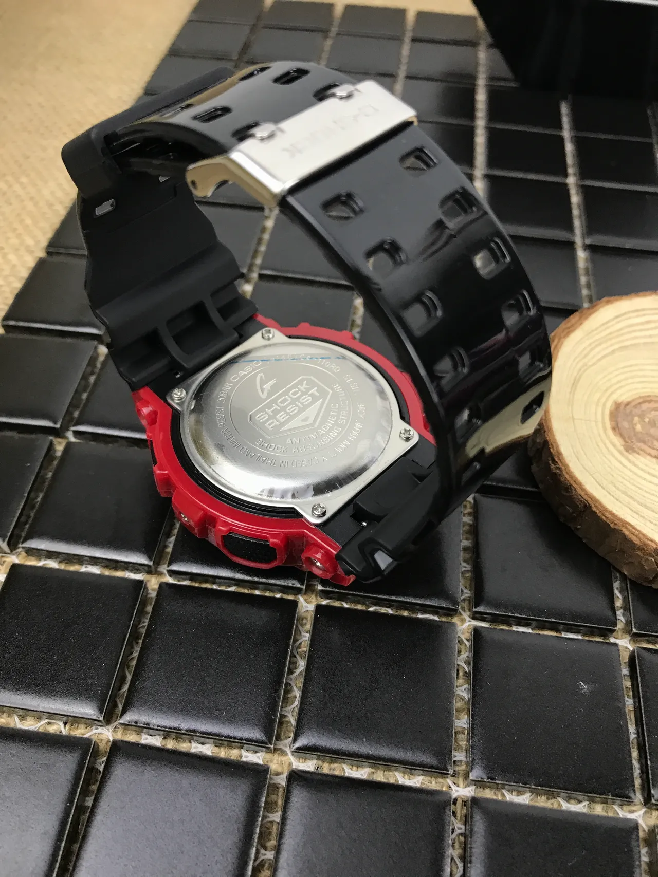 Casio G-Shock GA-110 Rojo Reloj Deportivo Protector 7