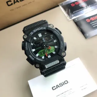 Casio G-Shock GA-2100 Black Green Sports Watch