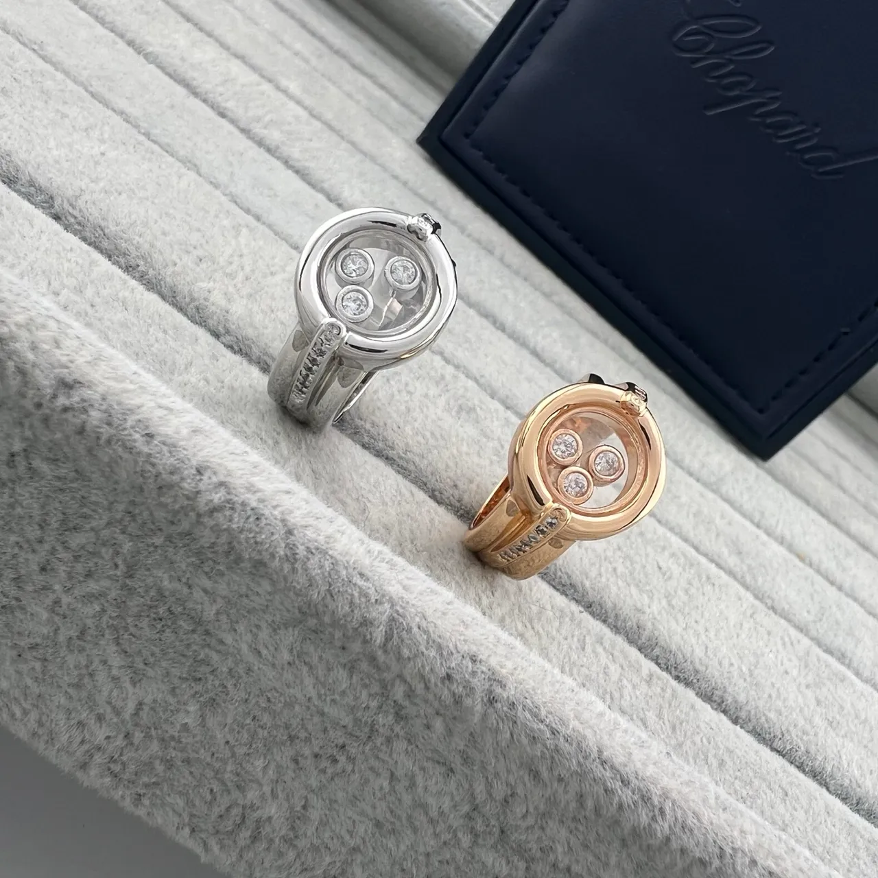 Chopard Happy Diamonds Rotating Diamond Disc Ring 5