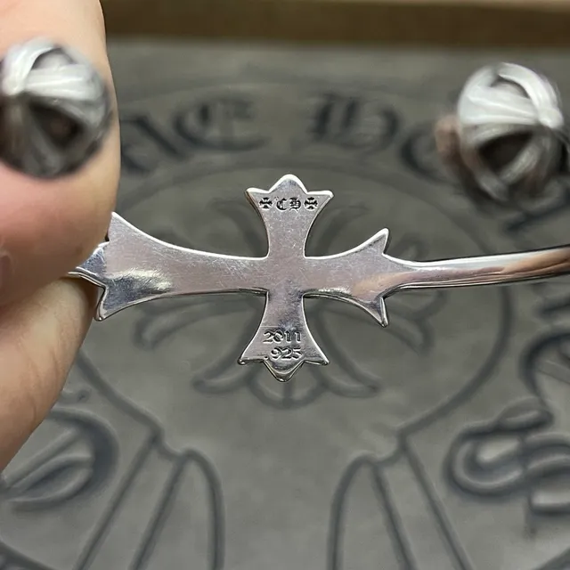 Chrome Hearts Croix Jonc Dual-Tone Pavé 5