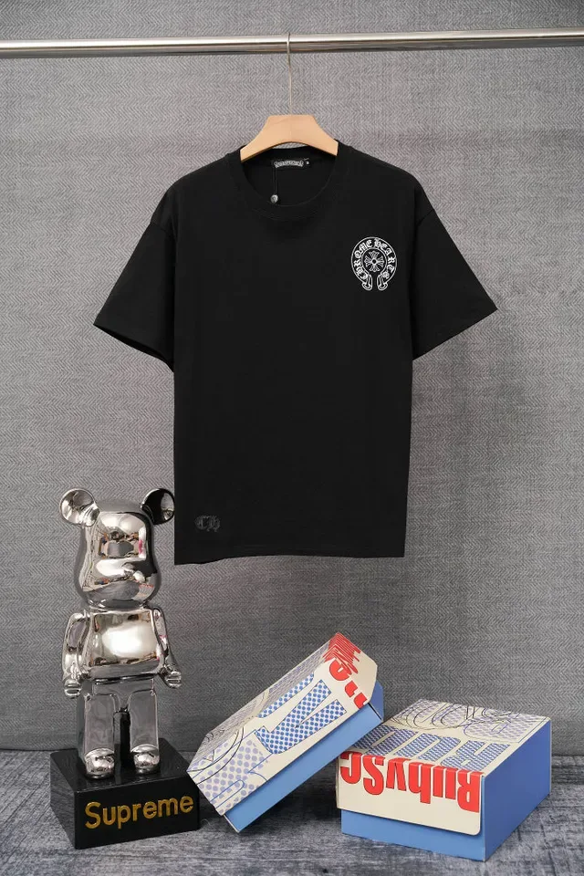 Chrome Hearts Las Vegas Graphic Oversized Black T-Shirt 2