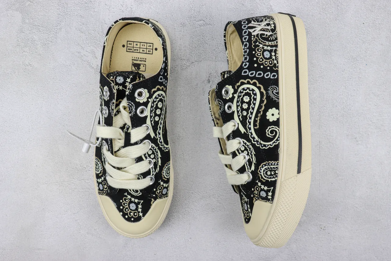 Converse Chuck Taylor All Star Paisley-Print Canvas Lifestyle Sneakers 3