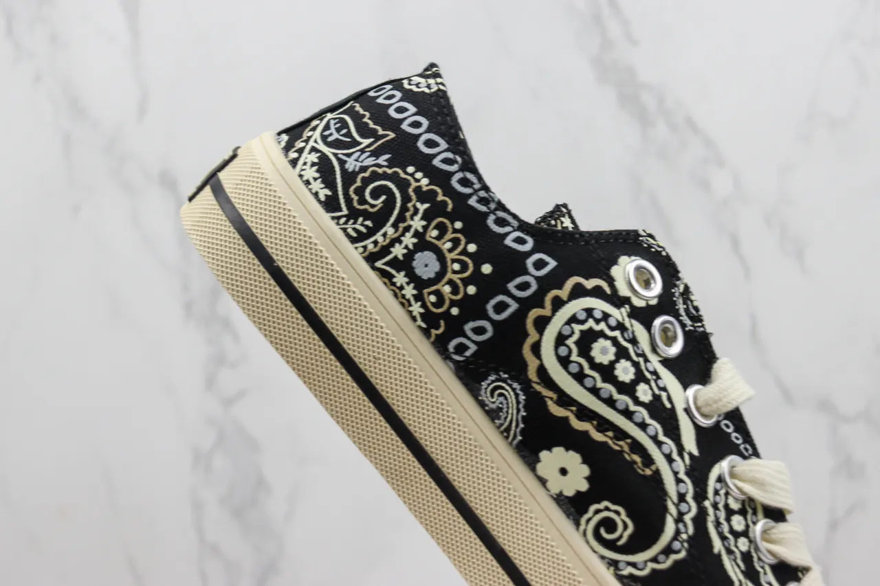 Converse Chuck Taylor All Star Paisley-Print Canvas Lifestyle Sneakers 5