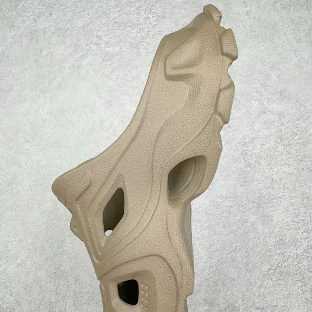 Crocs Beige Molded Foam Ventilated Clog 4