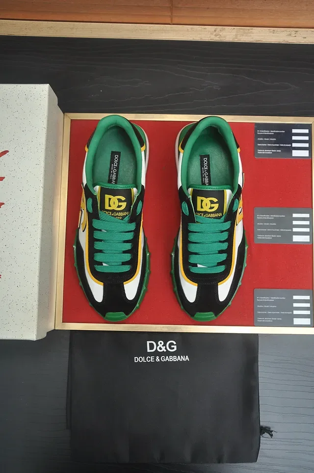 DC Shoes White Green Low-Top Color-Blocked Lifestyle Sneakers 2