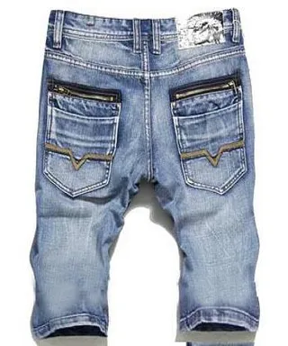 Diesel shorts من الجينز المجهد بغسيل متوسط 5