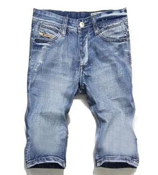 Diesel shorts من الجينز المجهد بغسيل متوسط 6