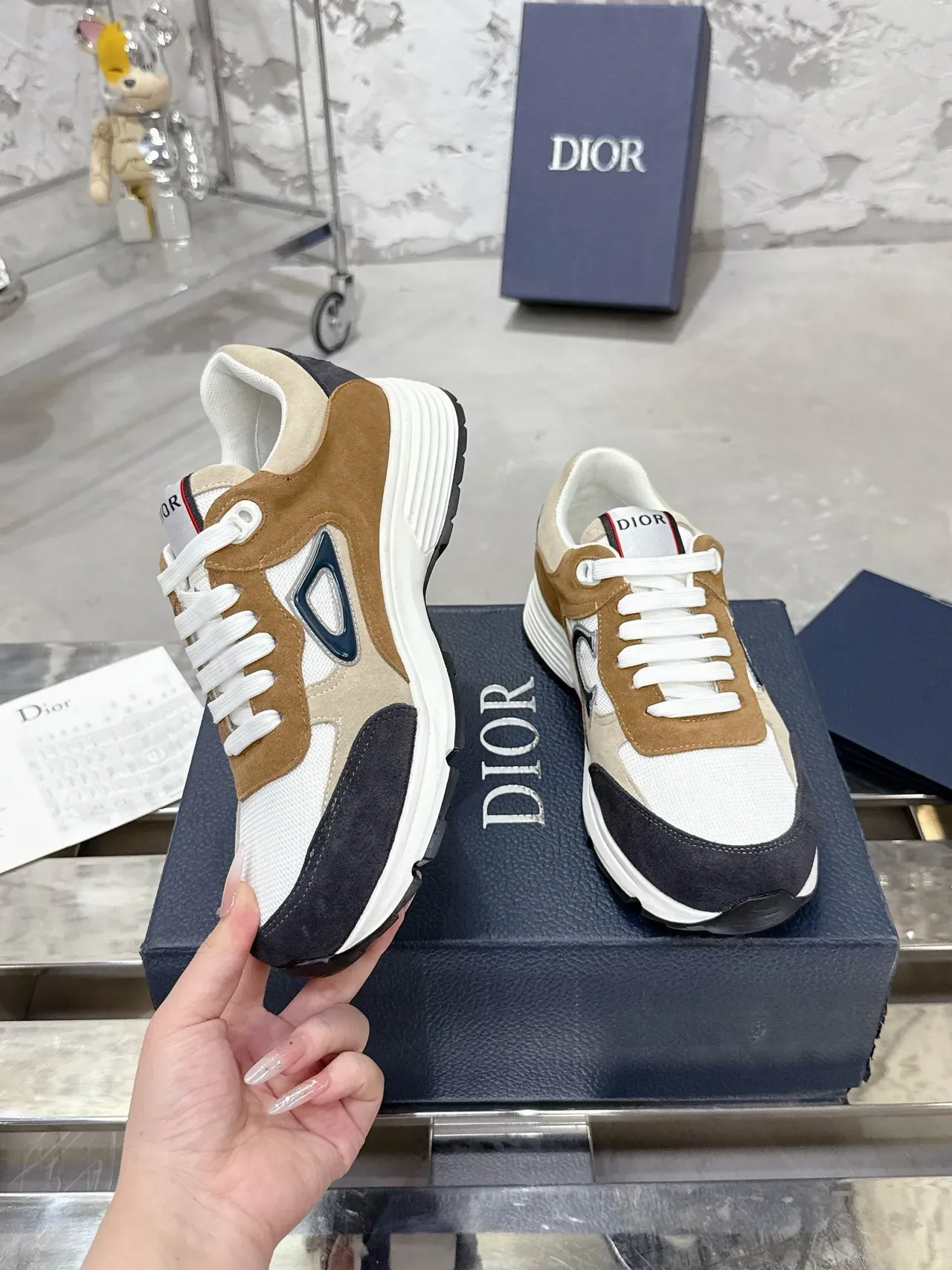 Dior B27 Multicolor Lifestyle Sneakers 4