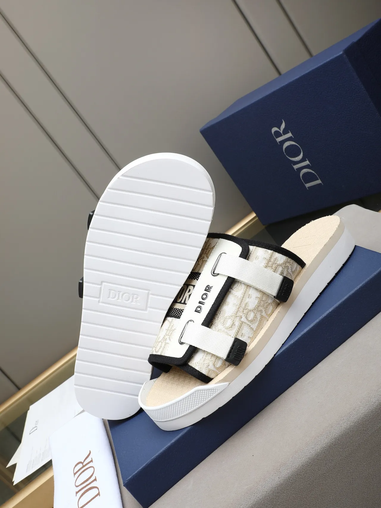 Dior B27 Oblique Monogram Slide Slippers 3