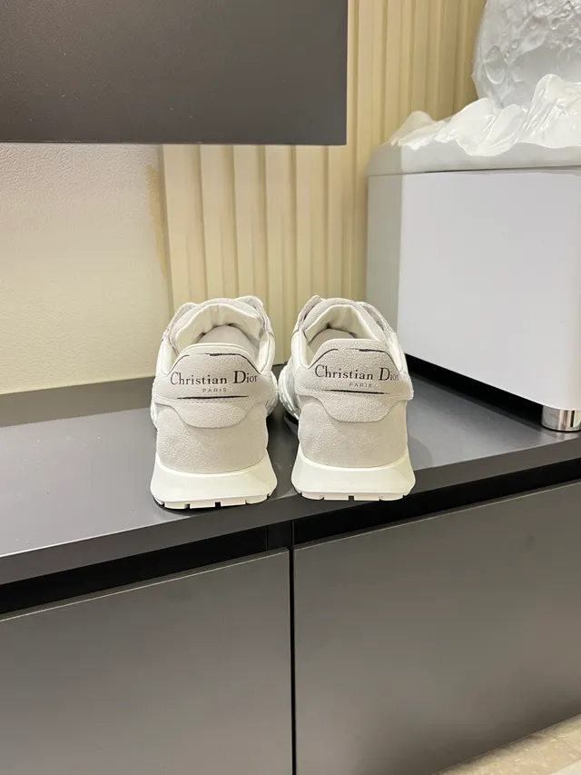 Dior B27 White Cutout Panel Lifestyle Sneakers 2