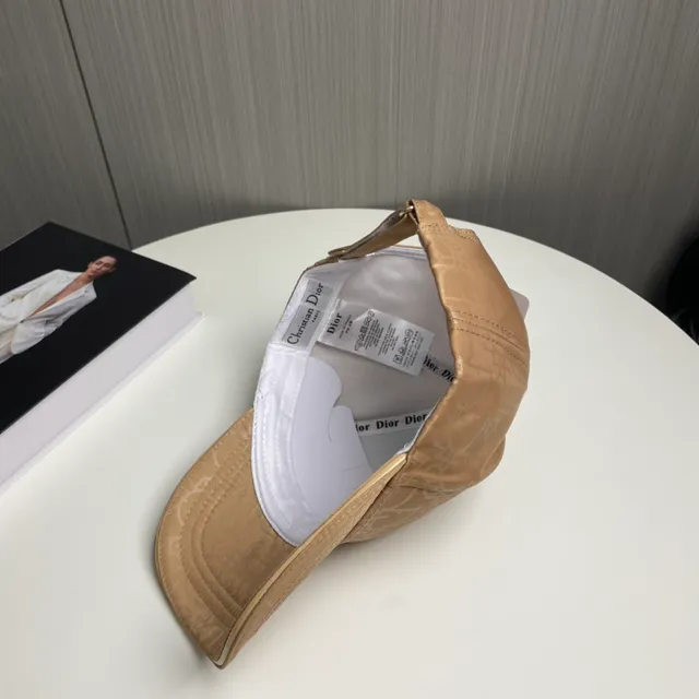 Dior Oblique Monogram Beige Baseball Cap 5