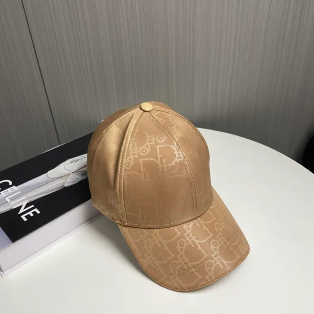 Dior Oblique Monogram Beige Baseball Cap 9