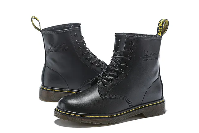 Dr. Martens 1460 Black Smooth Leather Martin Boot 10