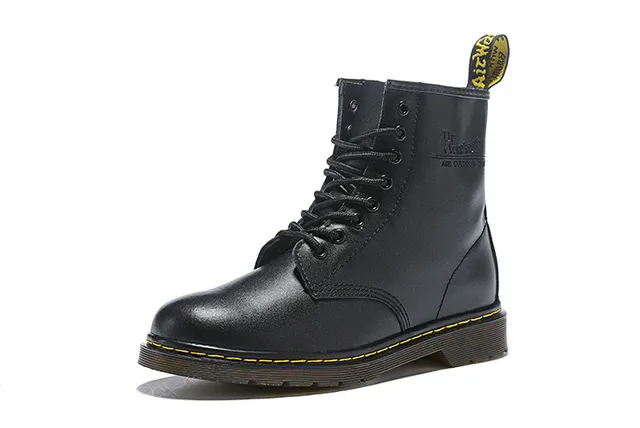 Dr. Martens 1460 Black Smooth Leather Martin Boot 12