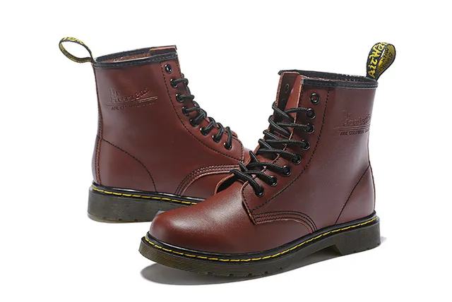 Dr. Martens 1460 Black Smooth Leather Martin Boot 18