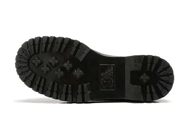 Dr. Martens Jadon Monogram-Print Platform Martin Boots 7