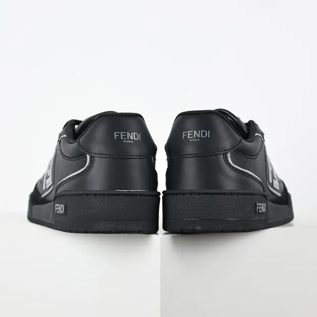 Fendi Noires FF Logo Perforées Lifestyle Sneakers 8