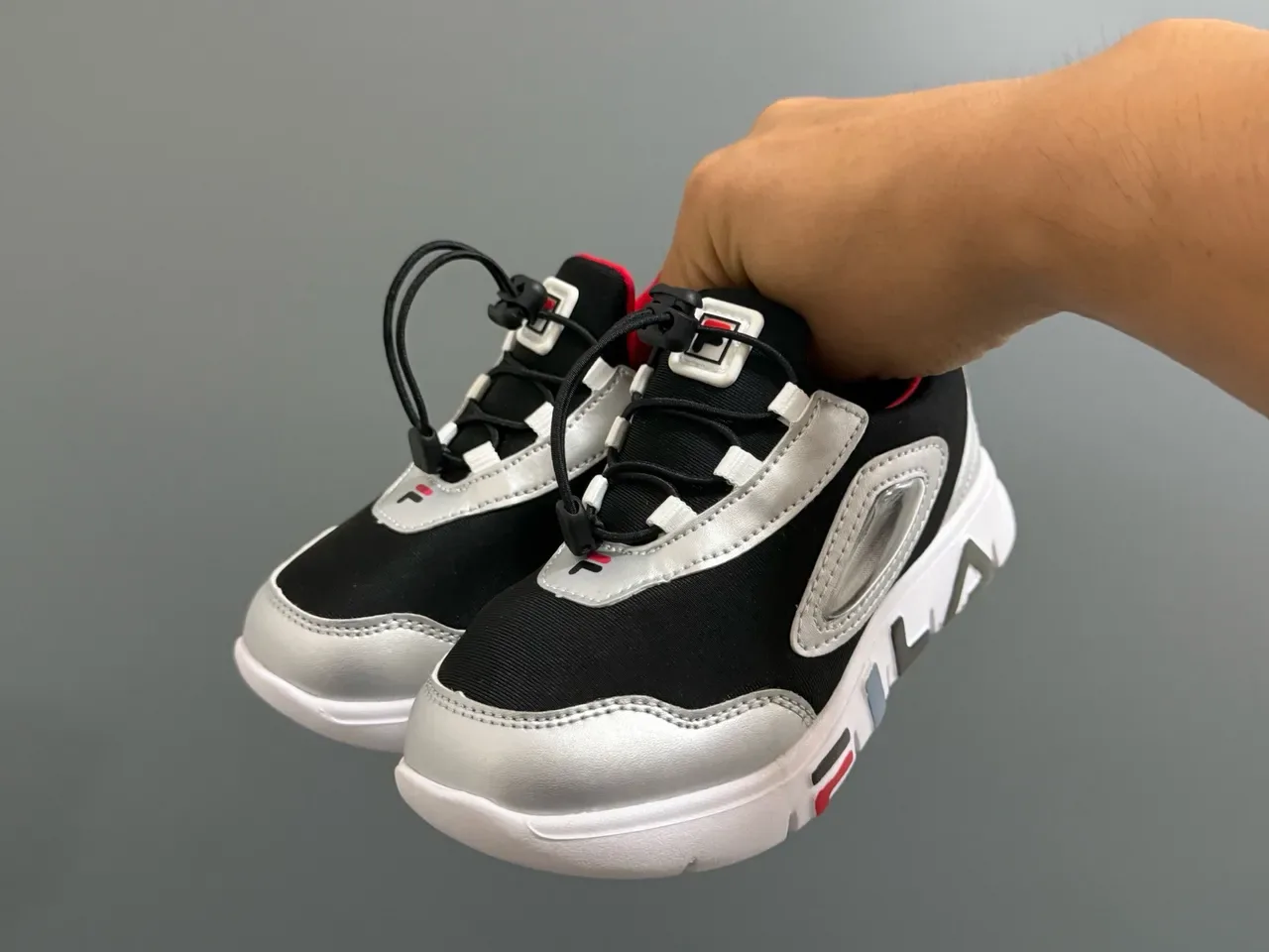 Fila Pink Multicolor Laceless Pull-Tab Closure Translucent Side Window Lifestyle Sneakers 10