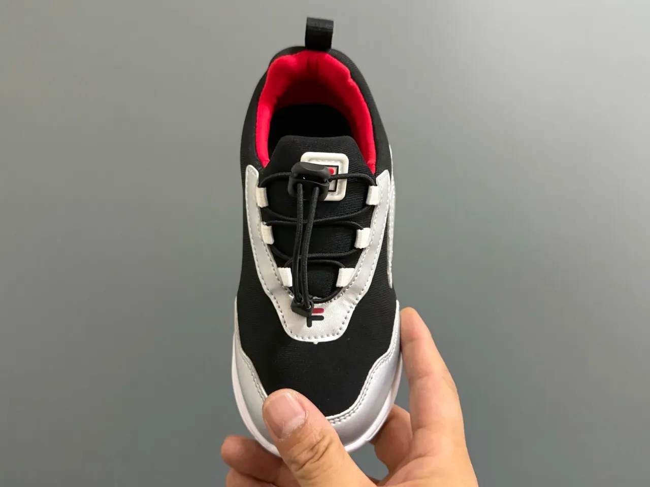 Fila Pink Multicolor Laceless Pull-Tab Closure Translucent Side Window Lifestyle Sneakers 16