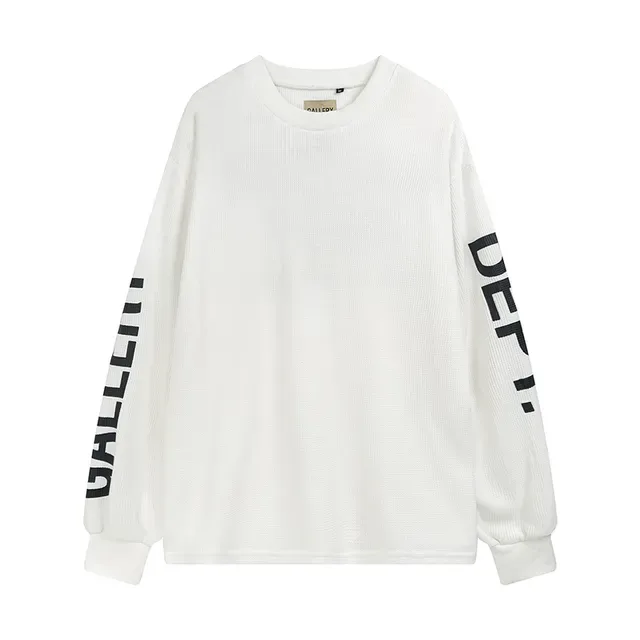 Gallery Dept Waffle-Knit Oversized Crewneck Sweater 6