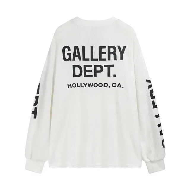Gallery Dept Waffle-Knit Oversized Crewneck Sweater 7