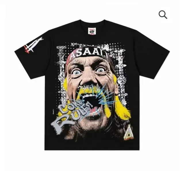 ASAI Coke Rules Graphic Print Black T-Shirt 5