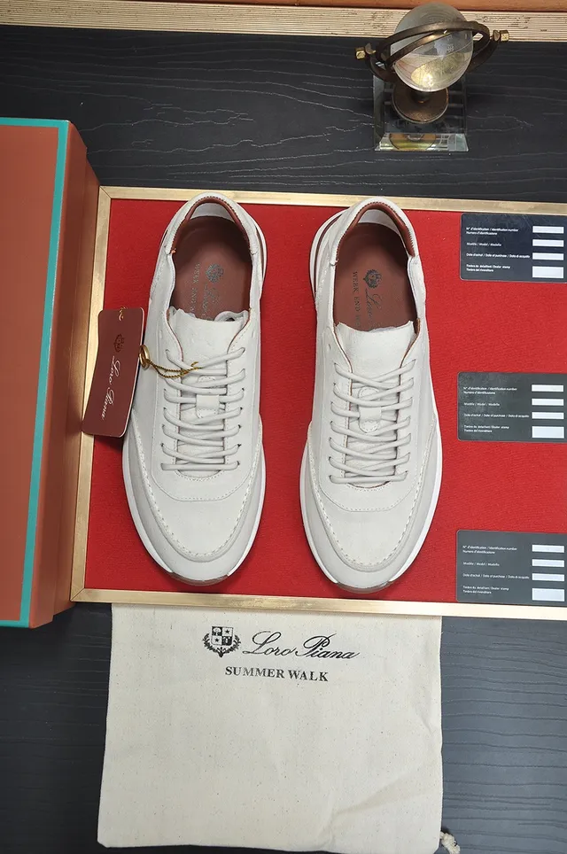 Beige Brown Suede Upper Layered White Midsole Sneakers 5