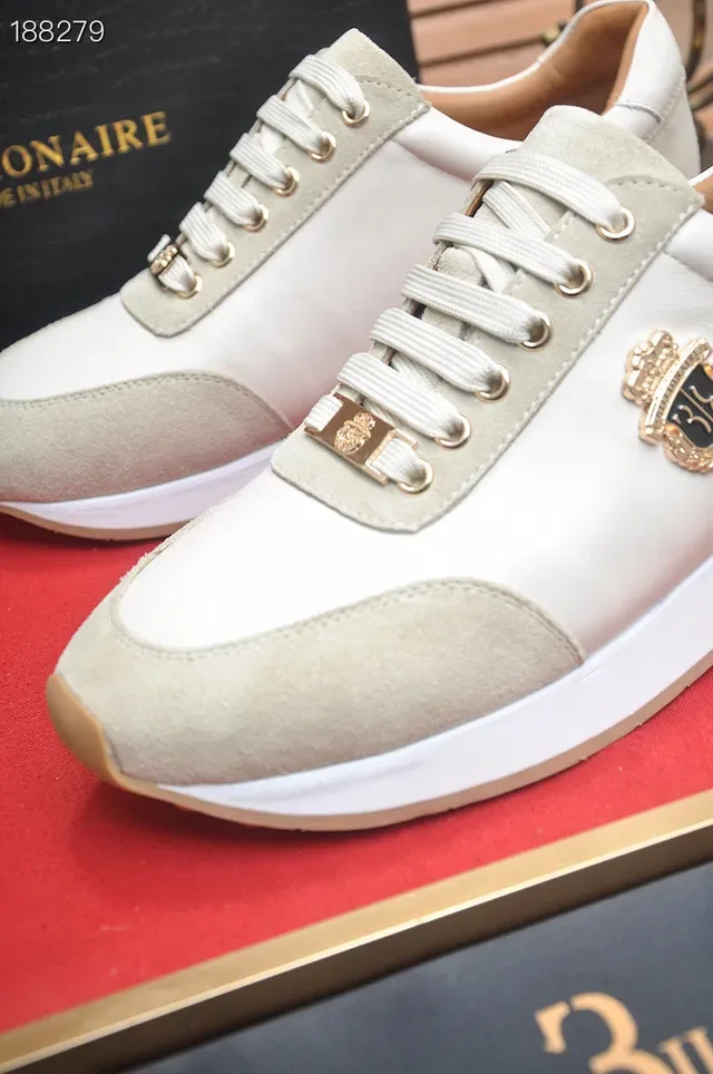 Billionaire Crested Two-Tone Lifestyle Sneakers 3