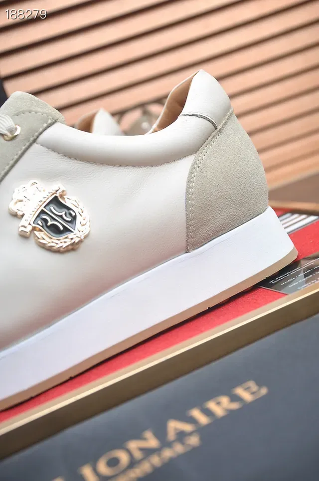 Billionaire Crested Two-Tone Lifestyle Sneakers 4