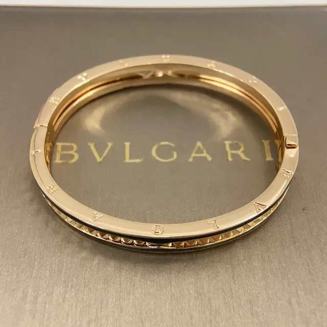 Black Gold Rigid Bangle Enamel Band Bracelet 5
