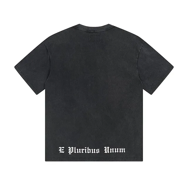 Black Oversized Graphic Print T-Shirt 3