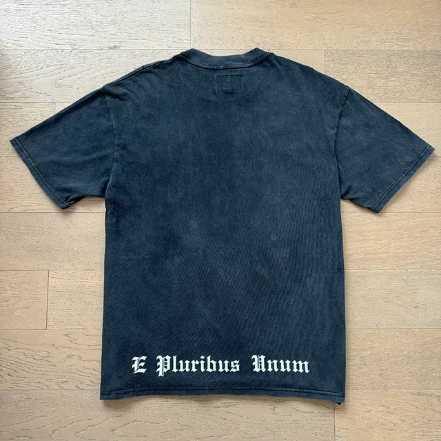 Black Oversized Graphic Print T-Shirt 7